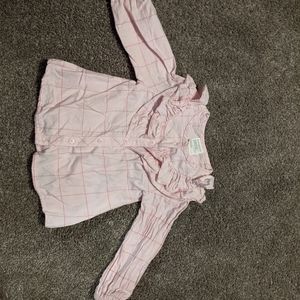 First Impressions 18M frilly shirt